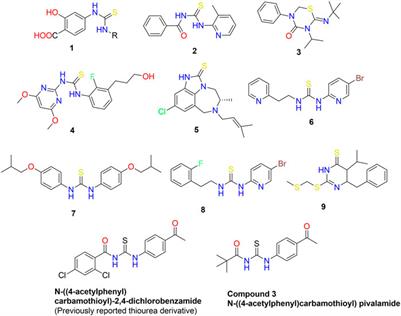 Facile synthesis, crystal structure, biological evaluation, and molecular modeling studies of N-((4-acetyl phenyl) carbamothioyl) pivalamide as the multitarget-directed ligand